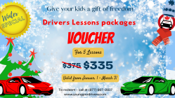 Driving Lessons Gift Voucher in Saint John